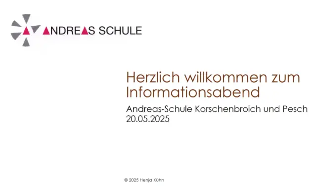 Informationsabend 2025